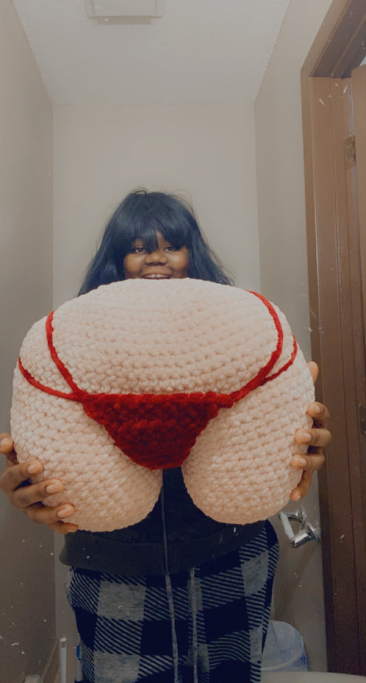 Pink Booty Pillow