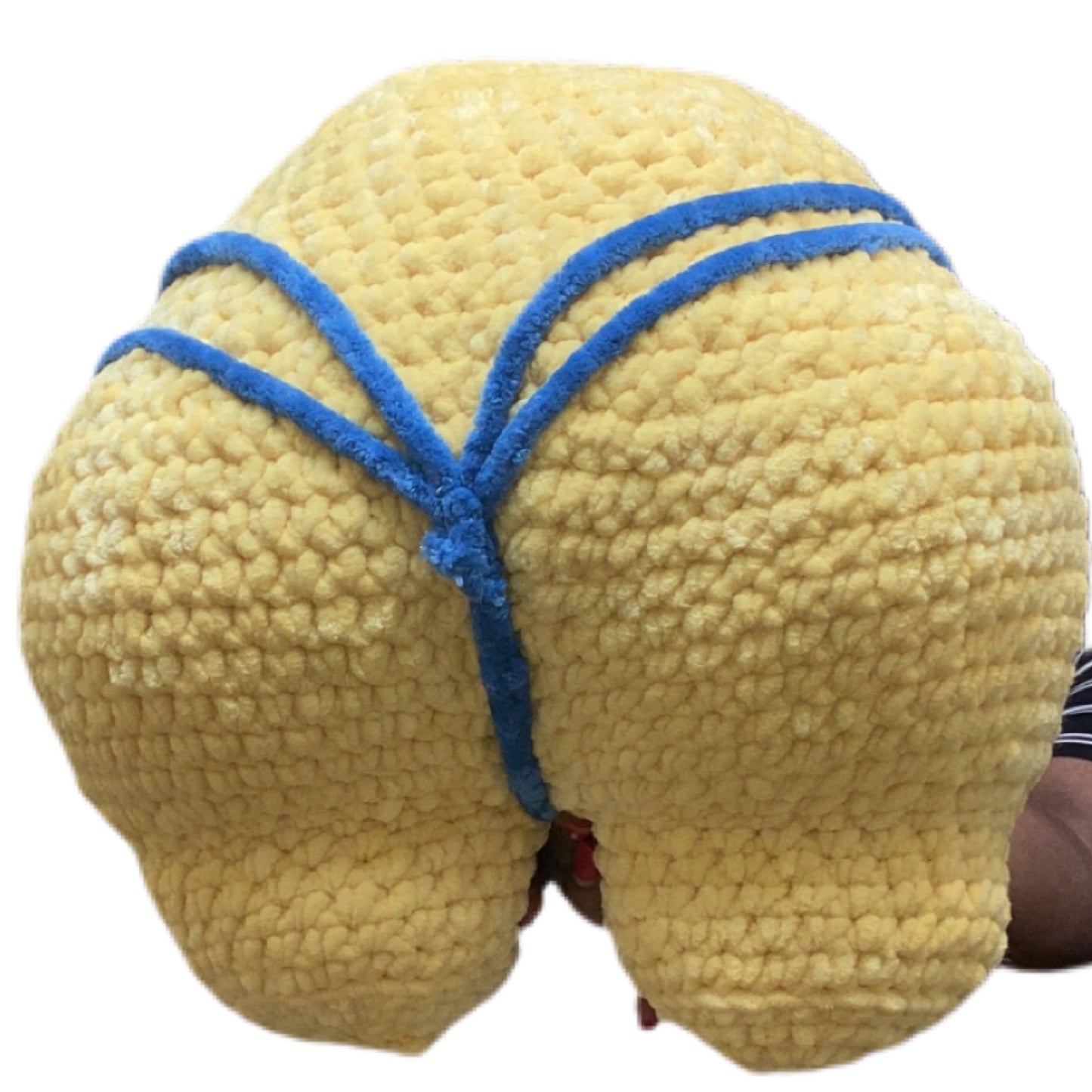 Yellow Booty Pillow